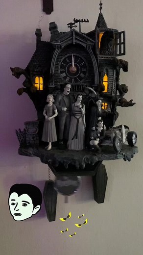 The Munsters Cuckoo Clock from Bradford Exchange