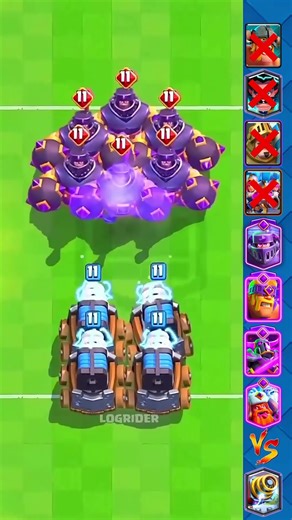 Sparky vs Evolutions in Clash Royale🤯🔥 #clashroyale #supercell #biel #blacksmith