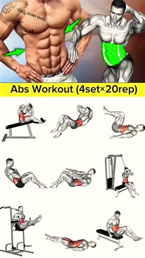 Perfect Sixpack Exercises for Gaining muscles Fast - Home Workouts #sixpackabs #abs #coreexercises