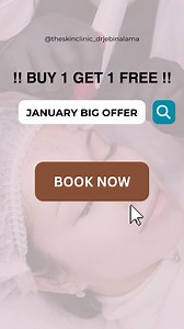 !!! JANUARY BIG OFFER !!! * BUY 1 GET 1 FREE * GET OFFERS ON: - PRP SKIN REJUVENATION - GOLDEN HYDRAFACIAL - MDA - VITAMIN C FACIAL - GLOW PEEL LIMITED OFFER *TERMS AND CONDITIONS APPLY* | The Skin Clinic By Dr. Jebina Lama