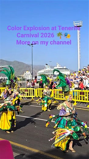 Color Explosion at Tenerife Carnival 2026 🌴🎭