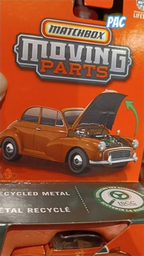 Wow, there’s a cool Matchbox 1956 Morris Minor diecast collection!🔥🚘 #matchboxmovingparts