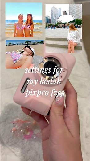 settings for my kodak pixpro fz55!📸#viral #kodak #photos #camera #adjustment #picture #kodak #fyp