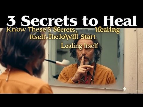 Know These 3 SECRETS, The Body Will Start Healing Itself | Alan Watts