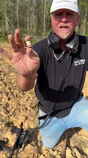 Just found! Civil War bullet just recovered!