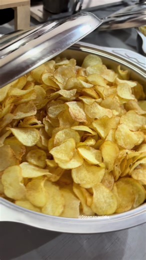 Receita de Batata Chips Fácil e Deliciosa