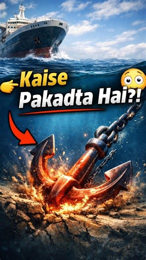 Ship Anchor Samundar Ke Tal Me Kaise Pakad Banata Hai?⚓🌊 #ship #bighrtmen ‪@Bighrtmen‬