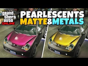 How to Put Pearlescent on Matte, Classic or Metals Paint for Your Car Color PS/XB/PC in GTA 5 Online