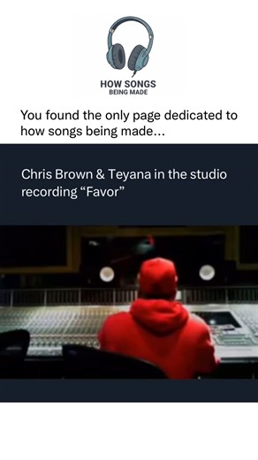 how songs being made on Instagram: "“Favor” by Chris Brown, released in 2017 on Heartbreak on a Full Moon, showcased his polished R&B vocal style and modern trap-influenced production. The song highlighted his consistency during a major commercial run, gaining strong streaming attention. It reinforced his reputation for blending emotional storytelling with radio-ready melodies and smooth vocal control. The studio recording captured Chris layering harmonies, refining ad-libs, and perfecting tone 