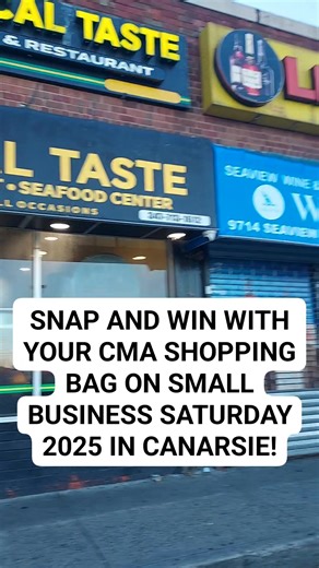 5 comments | Introducing SNAP and Win at different locations around Canarsie, Brooklyn to win prizes on #smallbusinesssaturdayshopping | Canarsie Merchants Association | Facebook