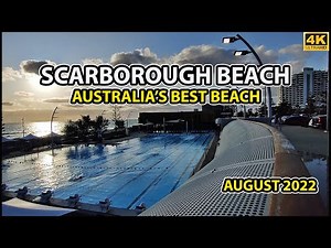 Australia's Beach: SCARBOROUGH BEACH // Popular Beach in Perth, Western Australia // Walking Tour 4K