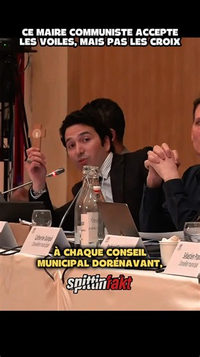 This National Rally elected official quotes the Hail Mary during a council meeting ✝️