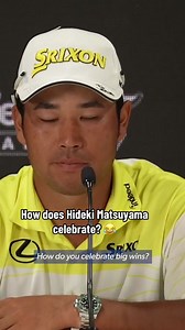 Hideki Matsuyama Celebrates Victory with Chick-fil-A