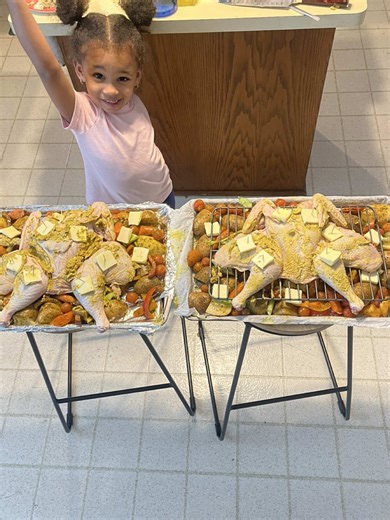 Delicious Sunday dinner crafted by Chef Macie Celine. #sundaydinner #sundaymeal #familydinner