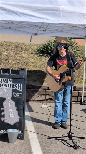 10/5/25 market music Marvin Parrish | Nashville Indiana Farmer's Market
