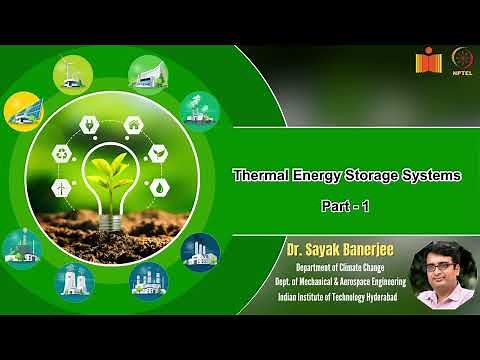 Thermal Energy Storage Systems - Part 1 | Sustainable Energy Technology