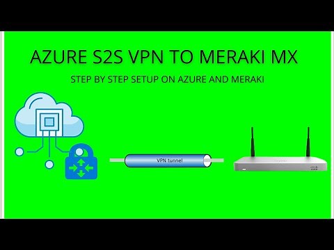 Step-by-Step Guide: Setup Azure to Meraki MX S2S VPN | Complete Configuration