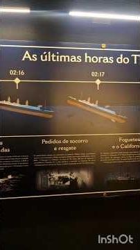EXPOSIÇÃO TITANIC - TITANIC EXPERIENCE [18/06/2026]