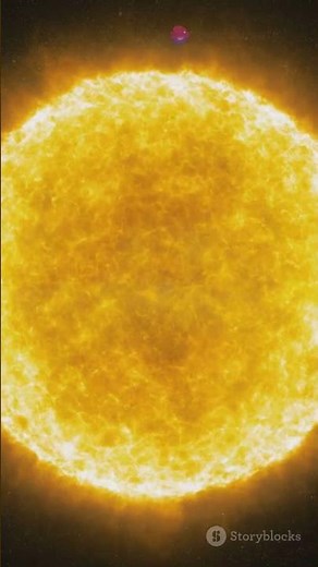 Sun vs UY Scuti: The Ultimate Star Comparison!#Sun #UYScuti #StarComparison #SpaceExploration