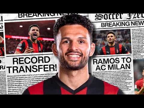 AC Milan AGREE Club Record Fee for PSG's Gonçalo Ramos!