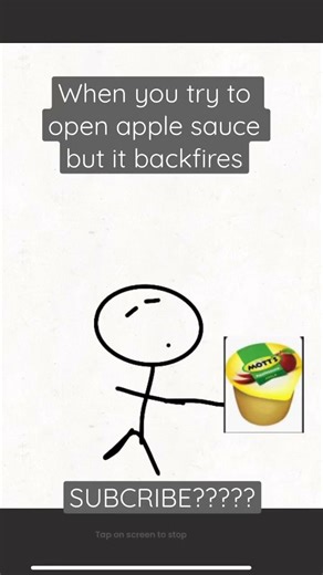 When you try to open apple sauce #flipaclip #fypシ゚viral #shorts