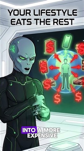 An Alien Watched Humans Get Paid… Then Stay Broke