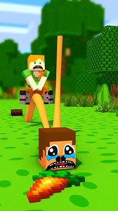 376K views · 2.9K reactions | Fat steve the worm can't eat...!!! - alex and steve adventures #minecraft #shorts. | Athos gaming | Facebook