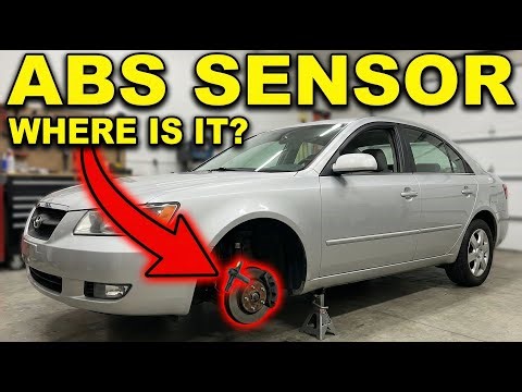 Where Is Abs Sensor On 2006 Hyundai Sonata