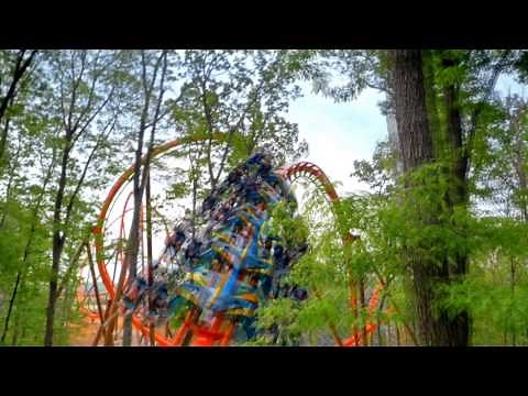 Holiday World's Thunderbird commercial