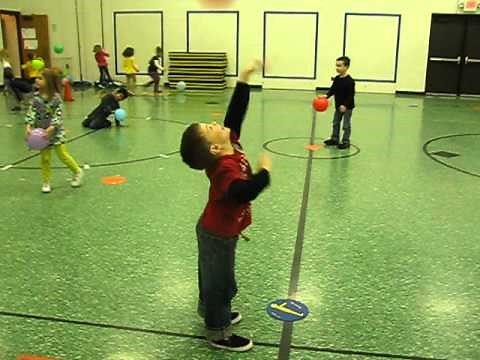 PE Balloon Lesson - Hand Knee Foot Pattern