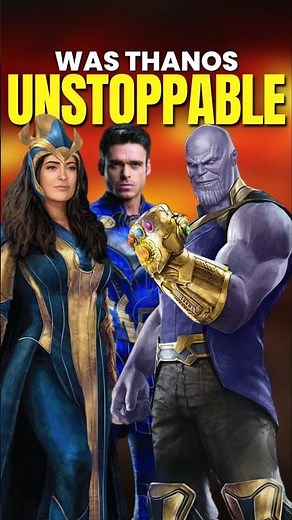 Why Didn’t the Eternals Stop Thanos?