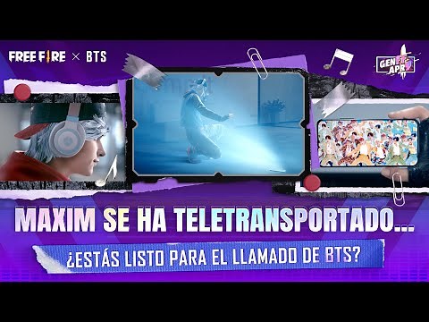 FREE FIRE X BTS 💜🔥 - Colaboración GLOBAL 🌎 | Garena Free Fire