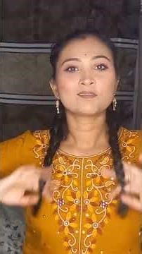 Real Flower Hair Bun Tutorial | Easy Bridal Bun on Short Hair | Gajra Bun #shortsviral #hairtutorial