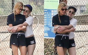 【甜蜜暴击】Kristen Stewart & Stella Maxwell街头花式秀恩爱