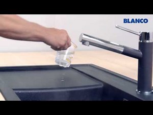 Reinigung und Pflege einer BLANCO Spüle aus SILGRANIT PuraDur