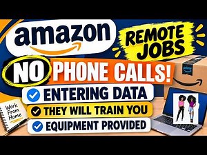Amazon Remote Data Entry Jobs: What to Know About Training, Equipment & No-Phone Roles
