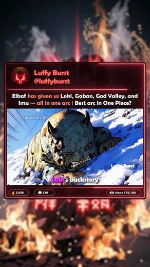 Elbaph Arc has EVERYTHING 🔥😭 | One Piece 👒 | #luffy #loki #xebec #imu #onepiece