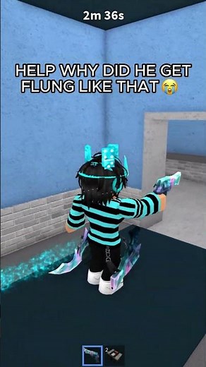 WHY DID HE GET FLUNG LIKE THAT 😭🙏|| #sneakian #roblox #mm2 #fypシ゚viral