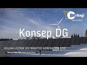 Konsep Distributed Generation (DG)