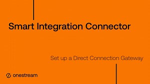 Smart Integration Connector Set up a Direct Connection Gateway