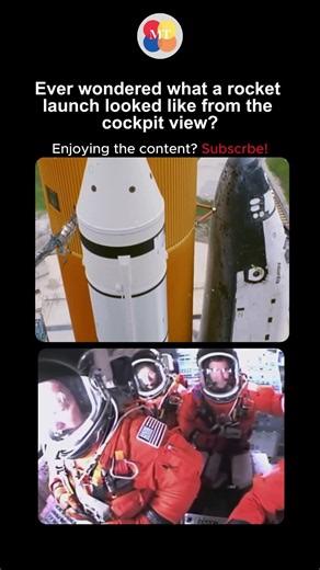 Inside the Space Shuttle During Launch