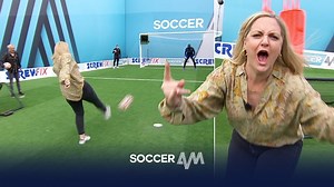 541K views · 2K reactions | Laura Checkley, Tom Davis, Jamie Redknapp and Ben Whittaker team up to take on the first Pro AM of the season! ️‍ ️ | Soccer AM | Facebook