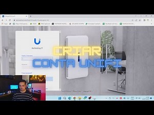 CRIANDO CONTA UNIFI