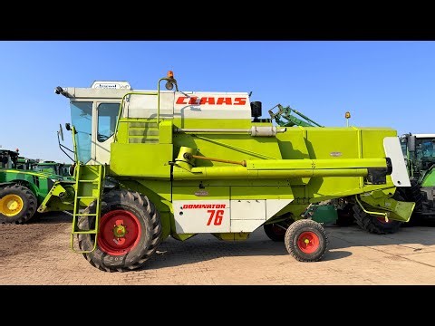 Claas Dominator 76! 1985! 3.9m header with rapeseed table, MERCEDES engine, perfect condition! Fo...