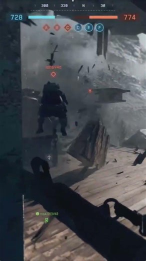 when destruction comes in handy #battlefield #bf6 #bf6gameplay #gaming #bf6shorts #destruction