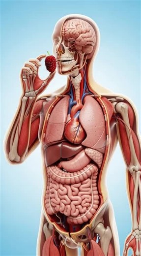 3D Animation of Human Digestion Process Explained