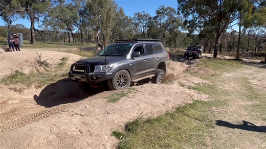 33K views · 528 reactions | GQ Vs 200 old school Vs New school No technology Vs New technology Solid diffs Vs ifs Where is your heart Mickey Thompson test track. | The Springs 4x4 Park | Facebook