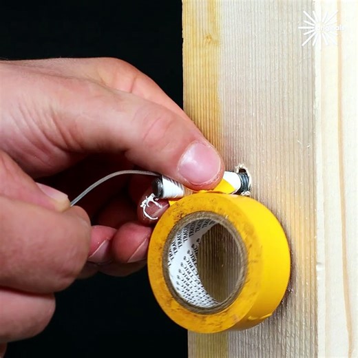 How to attach steel cable on a screw correctly 🤯