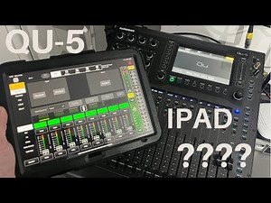 QU5 Connect Ipad phone or Tablet to Mixing Desk - QU SQ Mixing Station Allen & Heath Mixpad