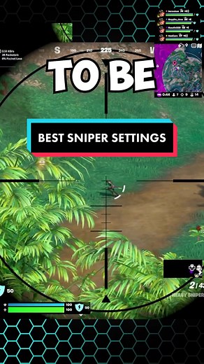 Ultimate Sniper Settings for Controller in Fortnite